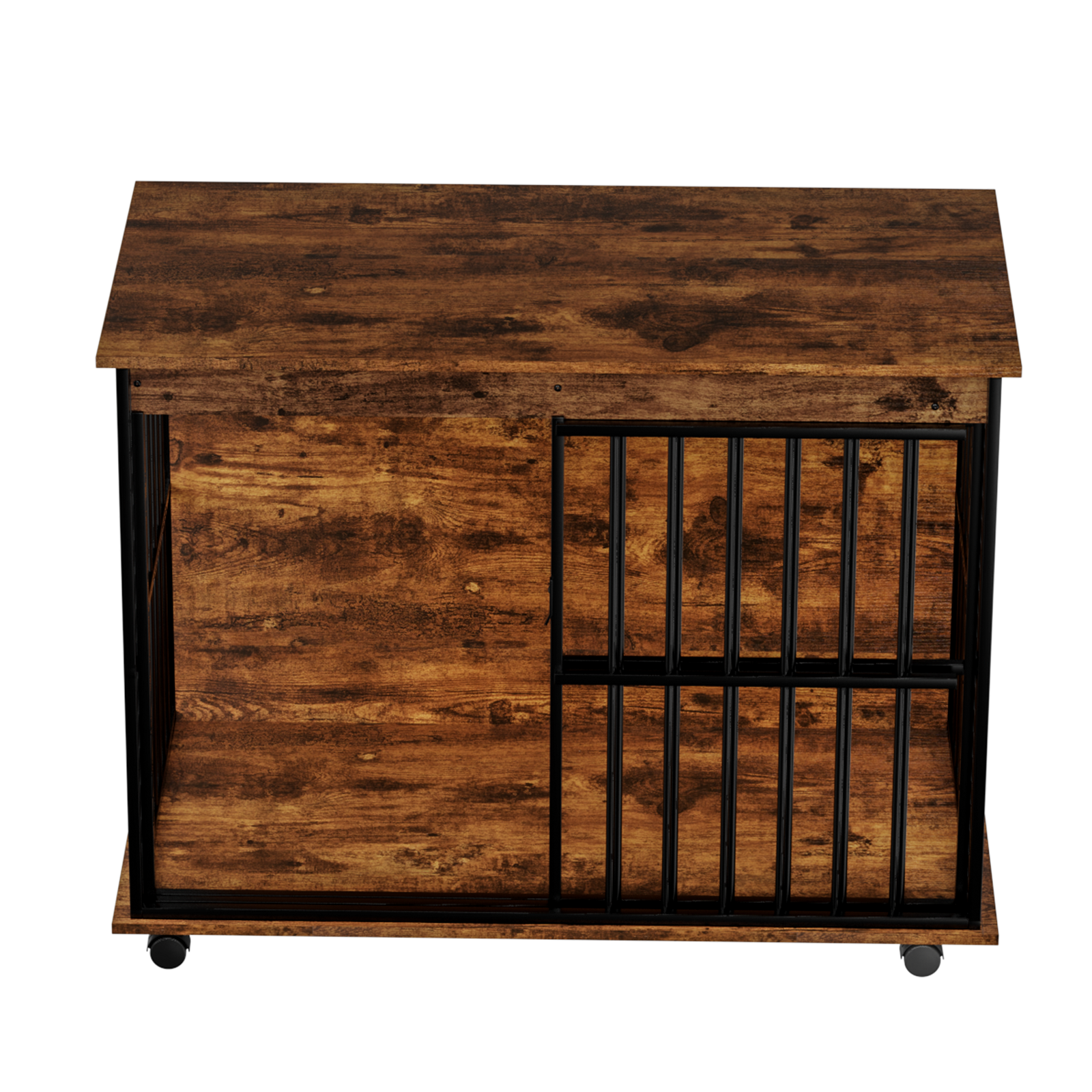 Dog Crate Furniture, Large Dog Cage Furniture With Tray For Medium Large Dogs, Wooden Dog Kennel Furniture — image 5