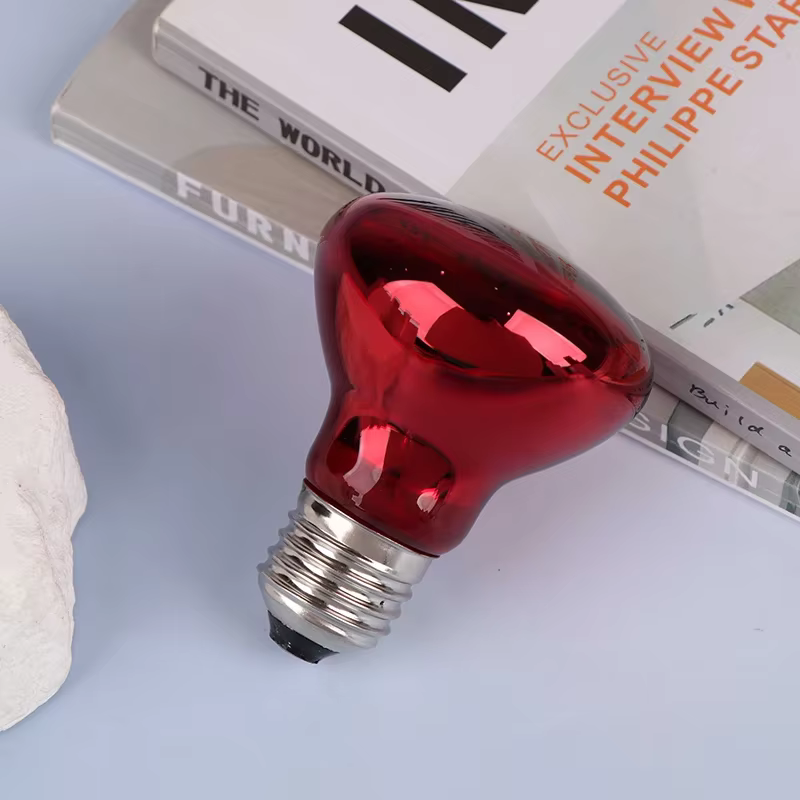 25/40/50/60/75/100W E27 UVA Poultry Bulb Infrared Night Light Day Poultry Heating Bulb For Plants Amphibians Reptile Pets — imagen 5