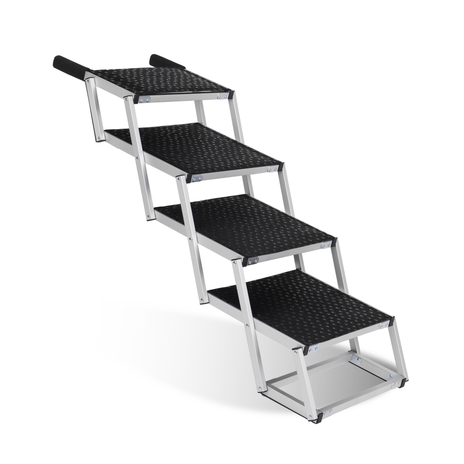 Paso de Perro Plegable para Vehículos, Accesorios Portátiles para Perros Grandes con Superficie Antideslizante y Diseño Reforzado, Ligero pero Resistente hasta 250lbs — imagen 5