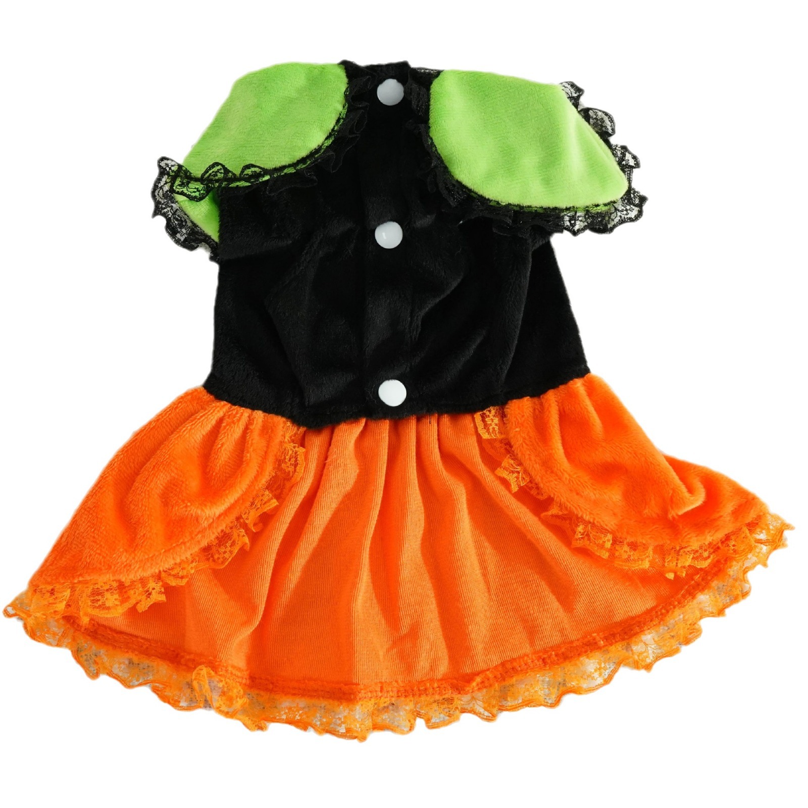 Halloween Pumpkin Collar Dress for Small and Medium DogsPet Dog Clothing — image 6