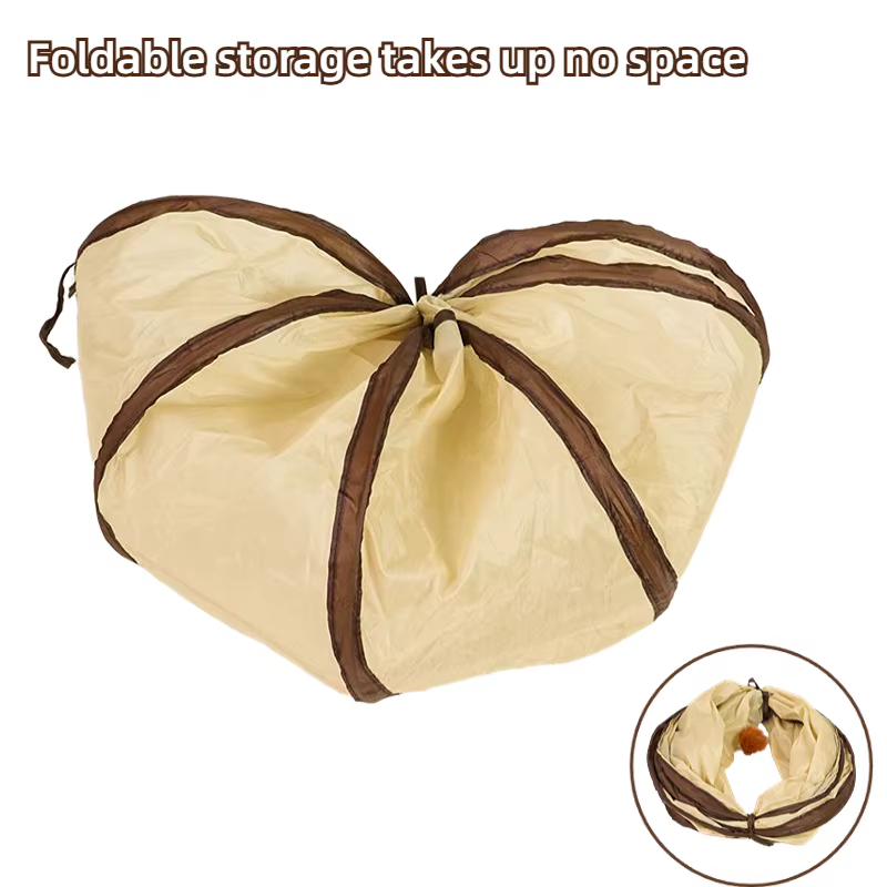 Cats Tunnel Foldable Pet Cat Toys Kitten Pet Training Interactive Fun Toy Tunnel Bored For Puppy Kitten Rabbit Play Tunnel Tube — image 5