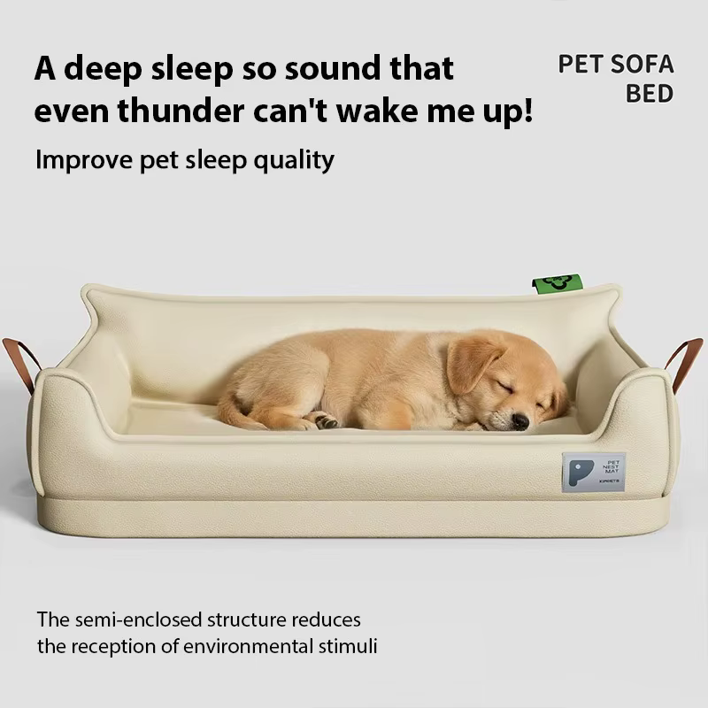 Pet Beds for Dogs Bed Big Pets Supplies Animals Dog Accessories Large Sofa Kennel House Indoor Washable Medium Doggie Kennels So — image 6