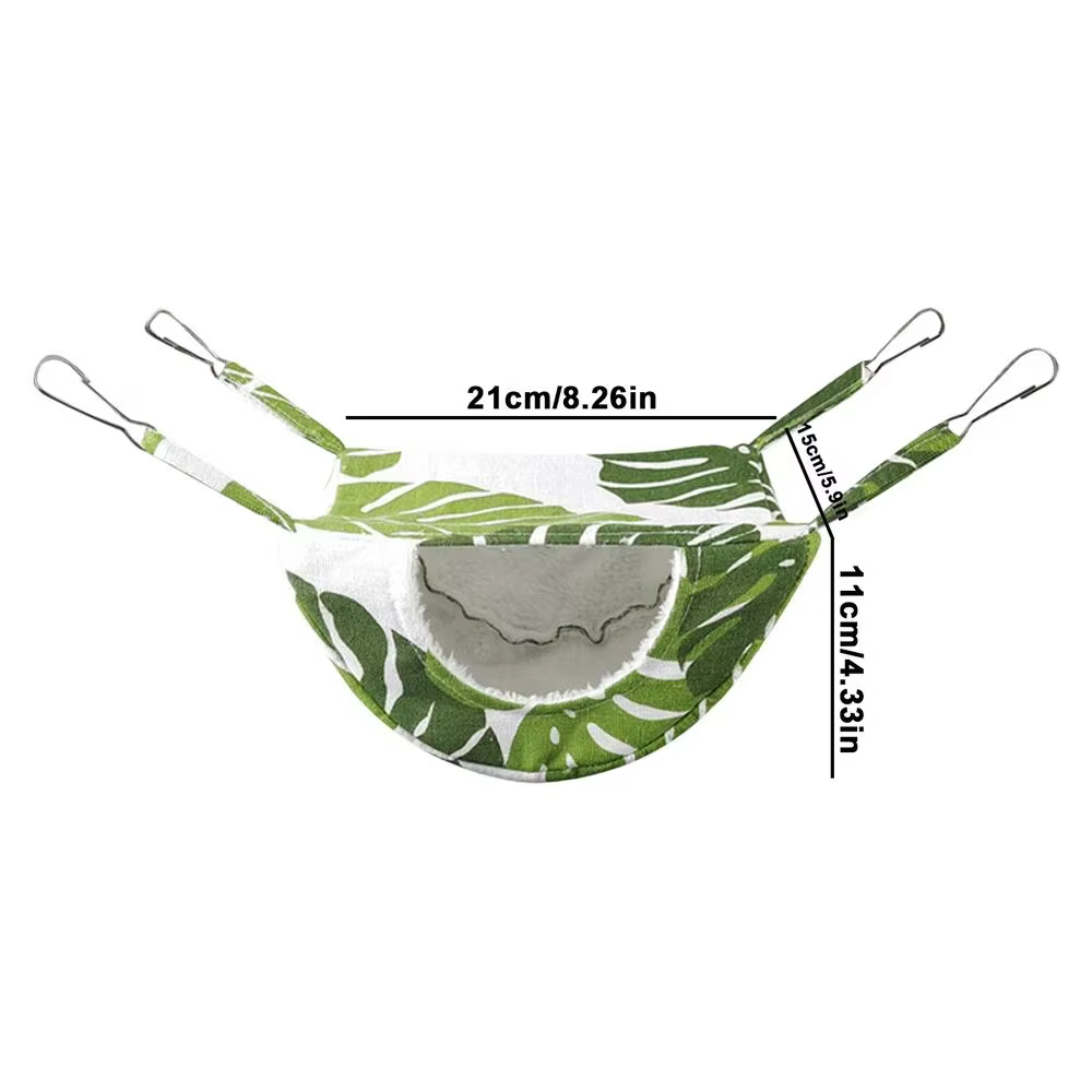 Ferret Hammock for Cage ，Guinea Pig Hideout Mouse Hammock Ferret Bed, Hamster Bed, Hanging Hammock, Warm Bed for Ferret, Chinchilla — image 5