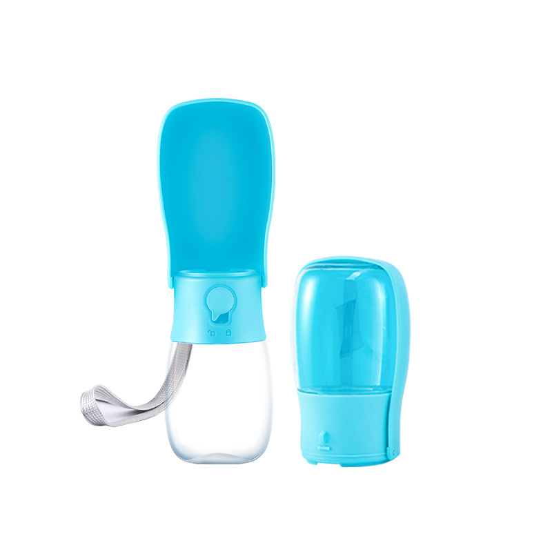 Botella de Agua para Perros 300ML con Filtro, Vaso Portátil Plegable para Mascotas, Ideal para Paseos — imagen 6