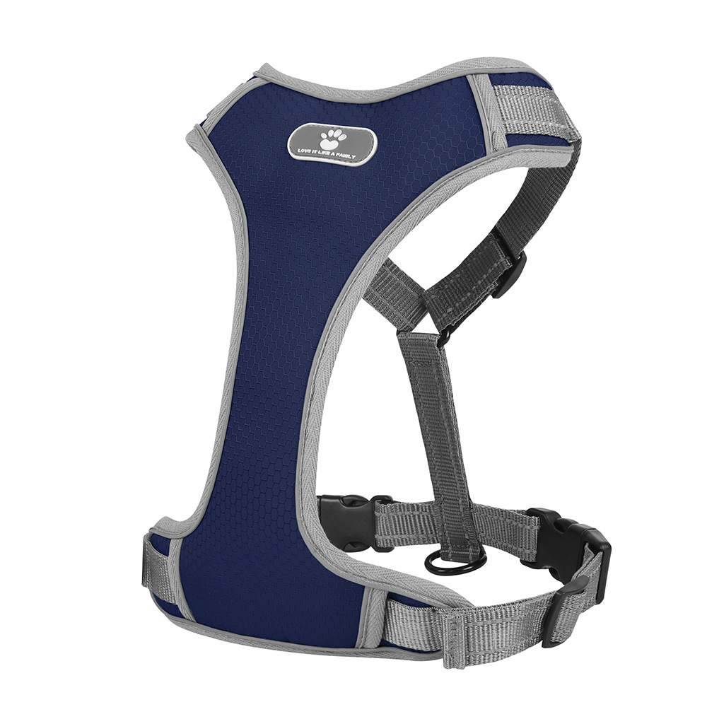 Pet Harnesses accesorios Oxford Cloth Reflective Adjustable EVA Inner Breathable Comfortable Dog Vest — image 5