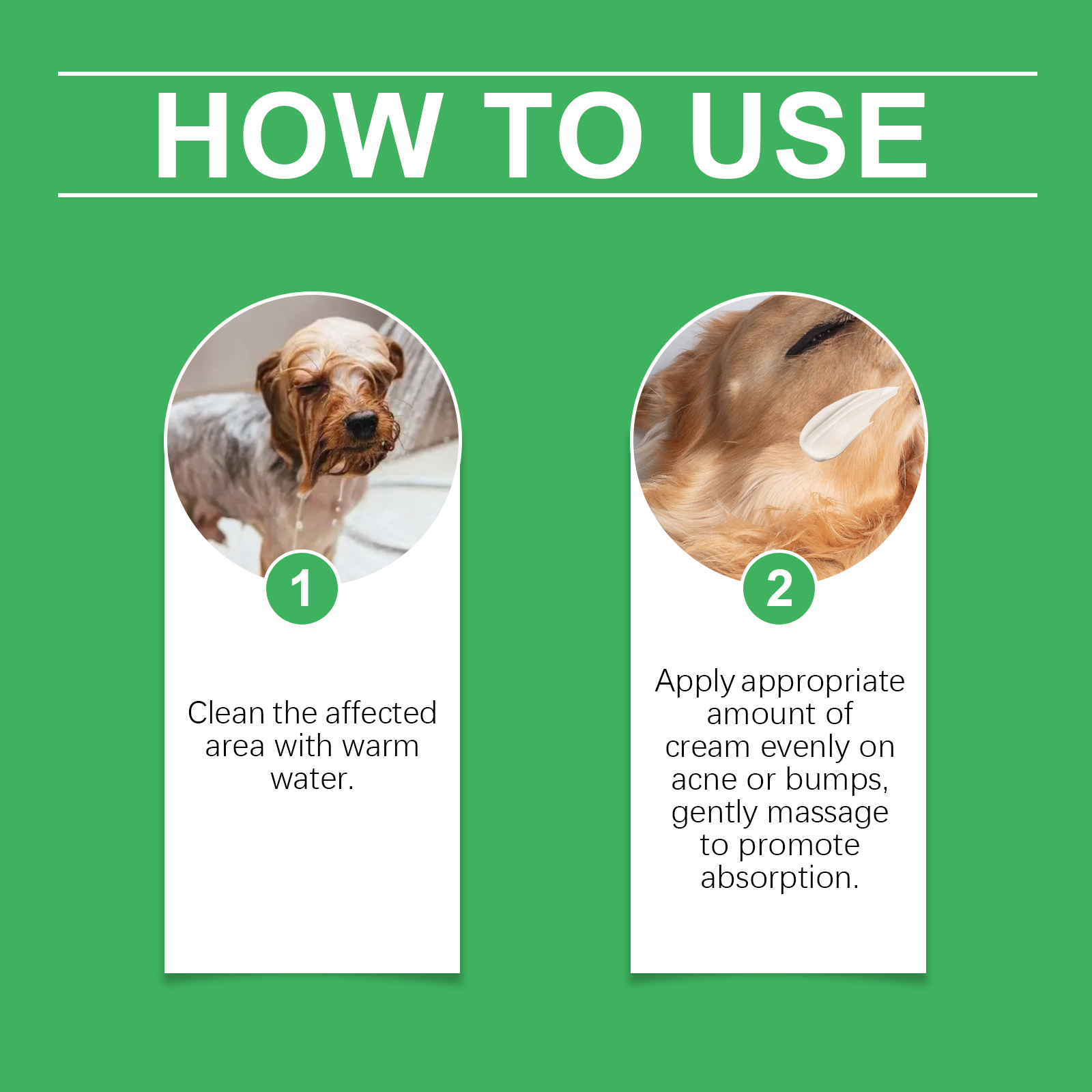 Yegbong Pet Care Cream, Gentle Formula To Care For Pet Skin And Hair Healthy Pet Skin Care Cream — image 7