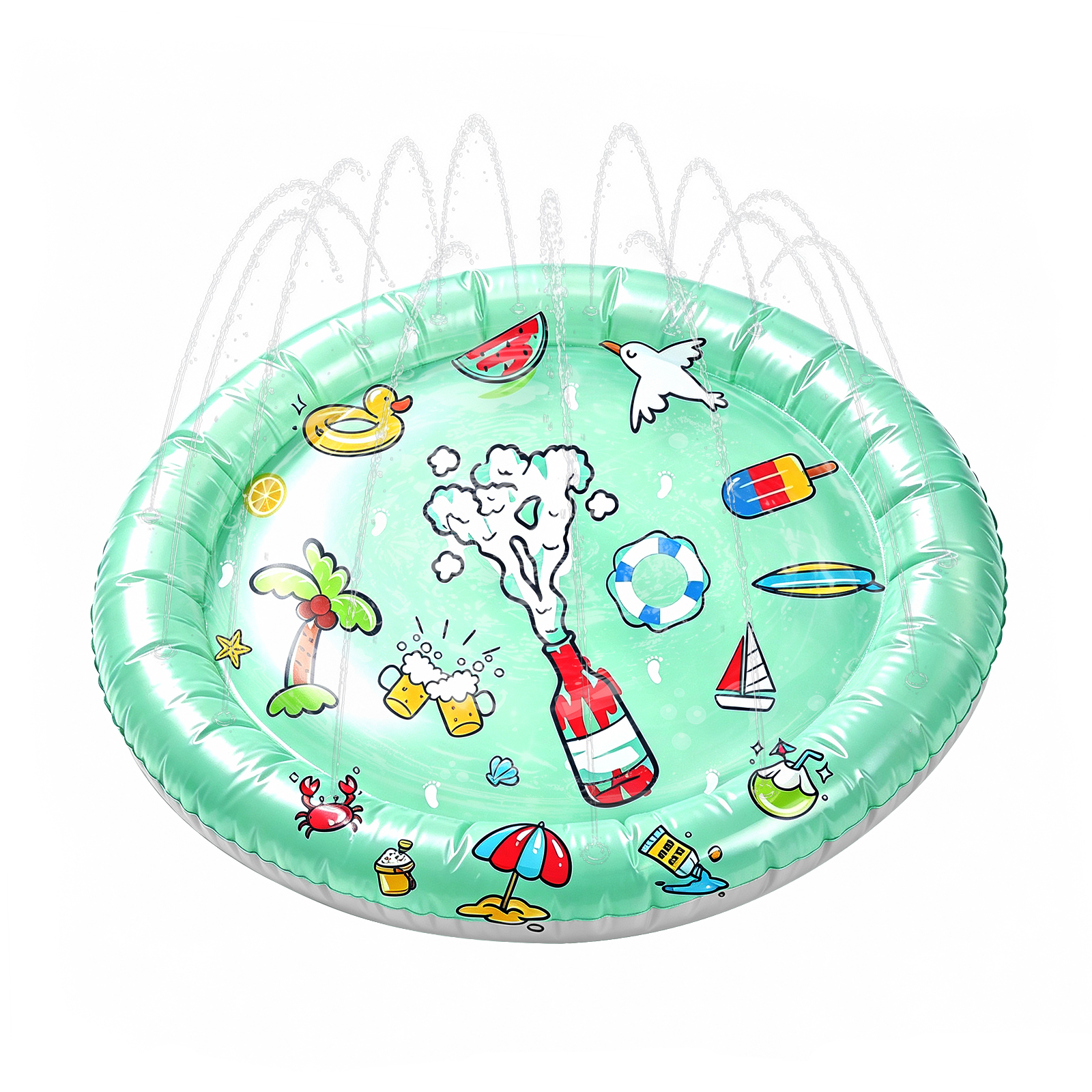 Summer Celebration Fountain Pet Fountain Pad — image 7