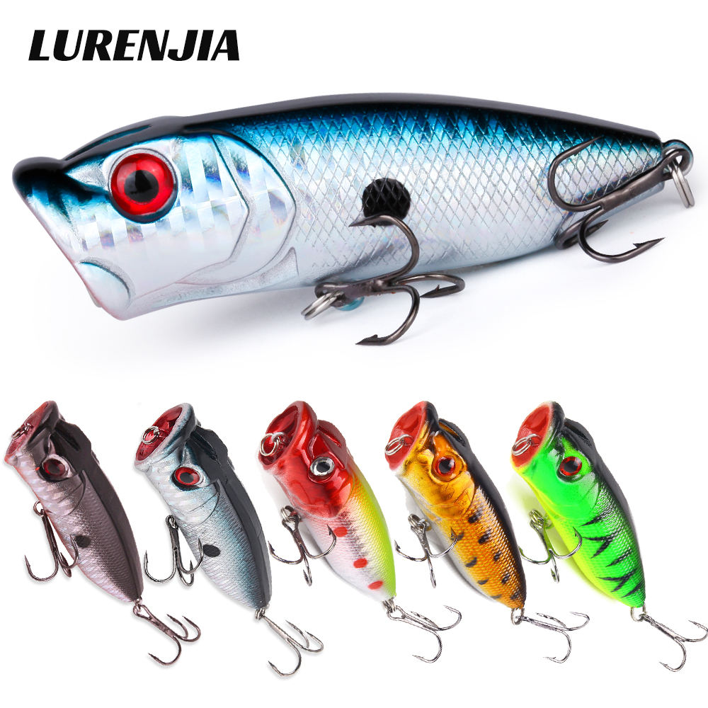 Kits de Señuelos de Pesca 22pcs 58pcs 102pcs, Set Multifuncional de Señuelos Flotantes de Superficie y Natación, Equipado con Ranas Suaves y Anzuelos de Alto Tono, Usados para Pesca de Lobina — imagen 3