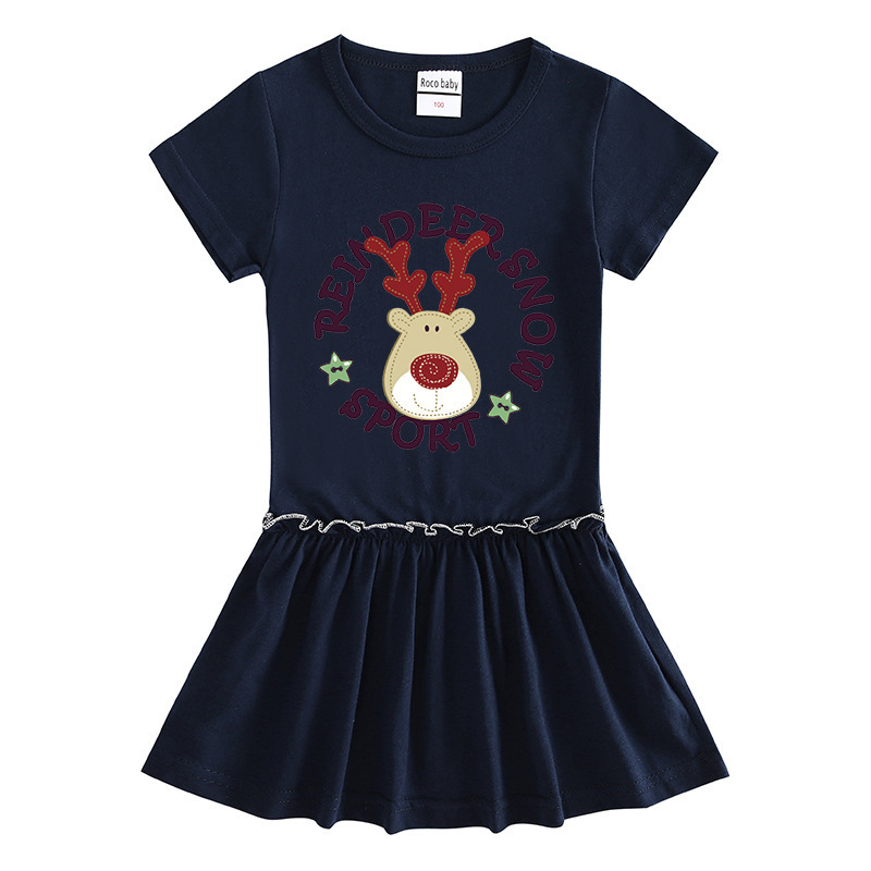 Christmas Deer Girl Dress — image 13