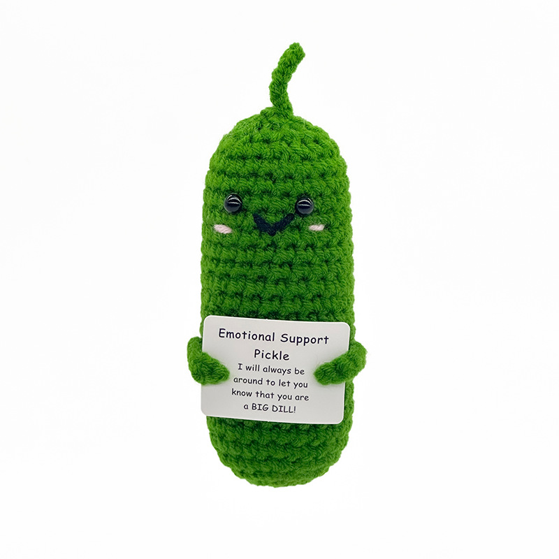 Handmade Knitted Doll Penguin Potato Turtle Dinosaur Donut Cartoon — image 8