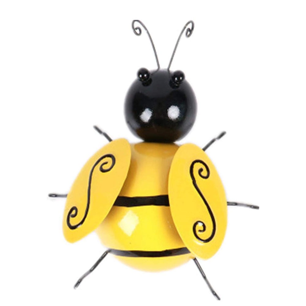 American Rural Decorations Iron Bees Metal Animal Simulation Crafts Wall Art Wall Hanging — image 5