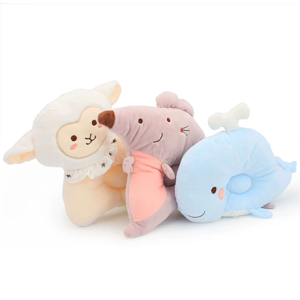 Cojín de Oso para Perros Pequeños con Animales de Peluche - Conejo, Jirafa, Elefante — imagen 6