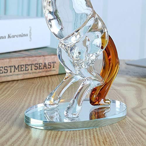 Crystal Glass Horse Statue Animal Table Decoration — image 10