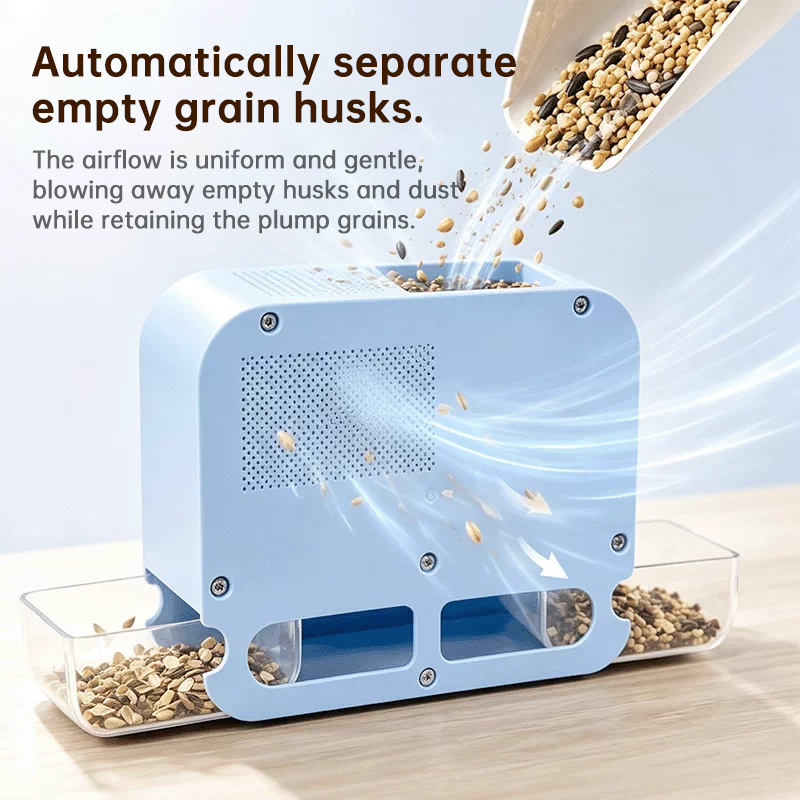 Electric Bird Seed Shell Remover – Adjustable Speed, Easy Clean Peeling Machine — image 7
