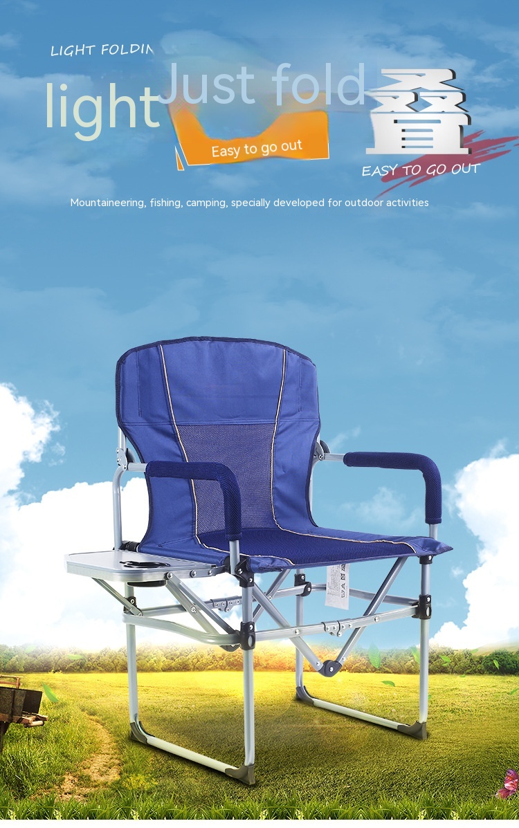 Silla de Camping, Pesca y Playa Reclinable Plegable — imagen 15
