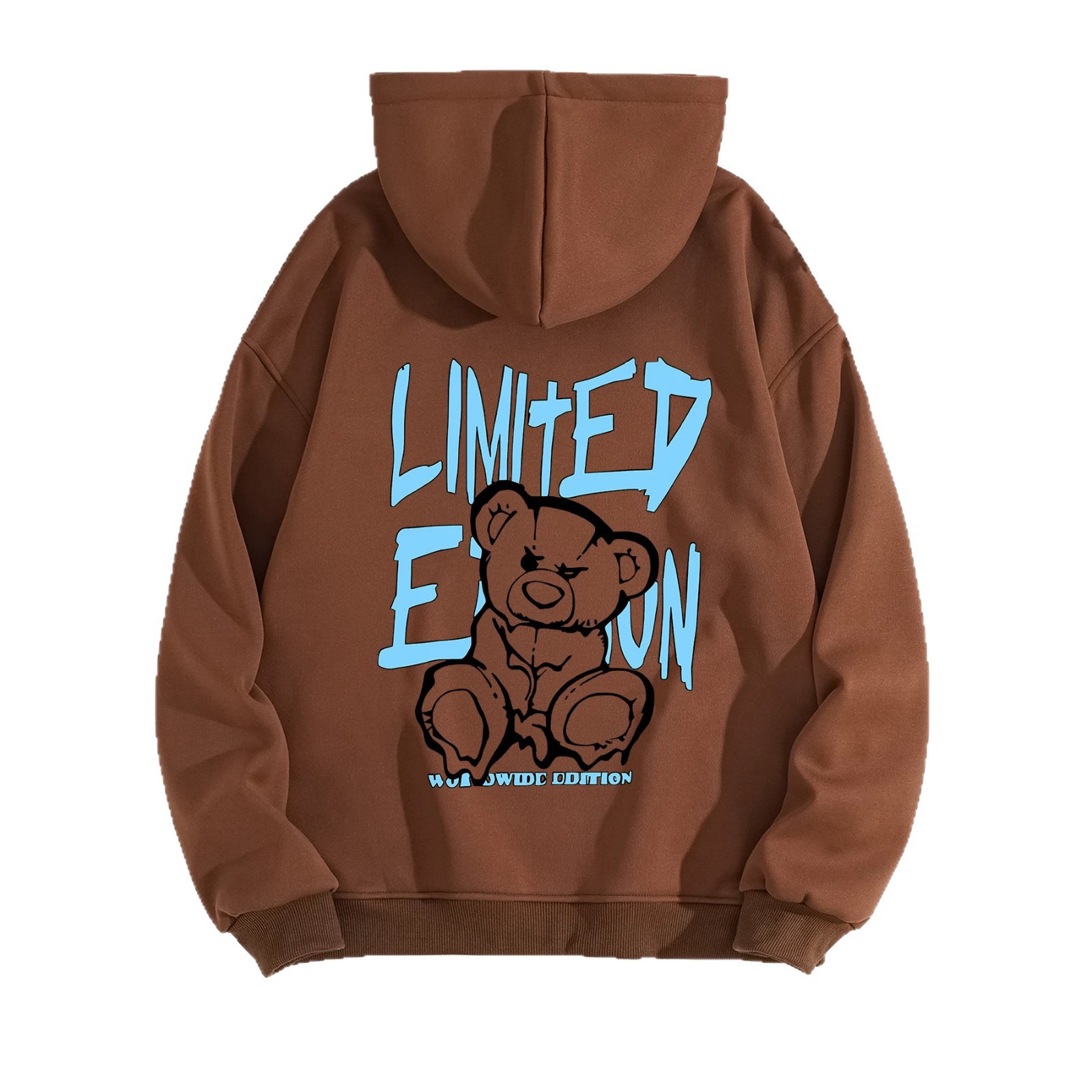 Bear print hooded sweatshirt — image 2