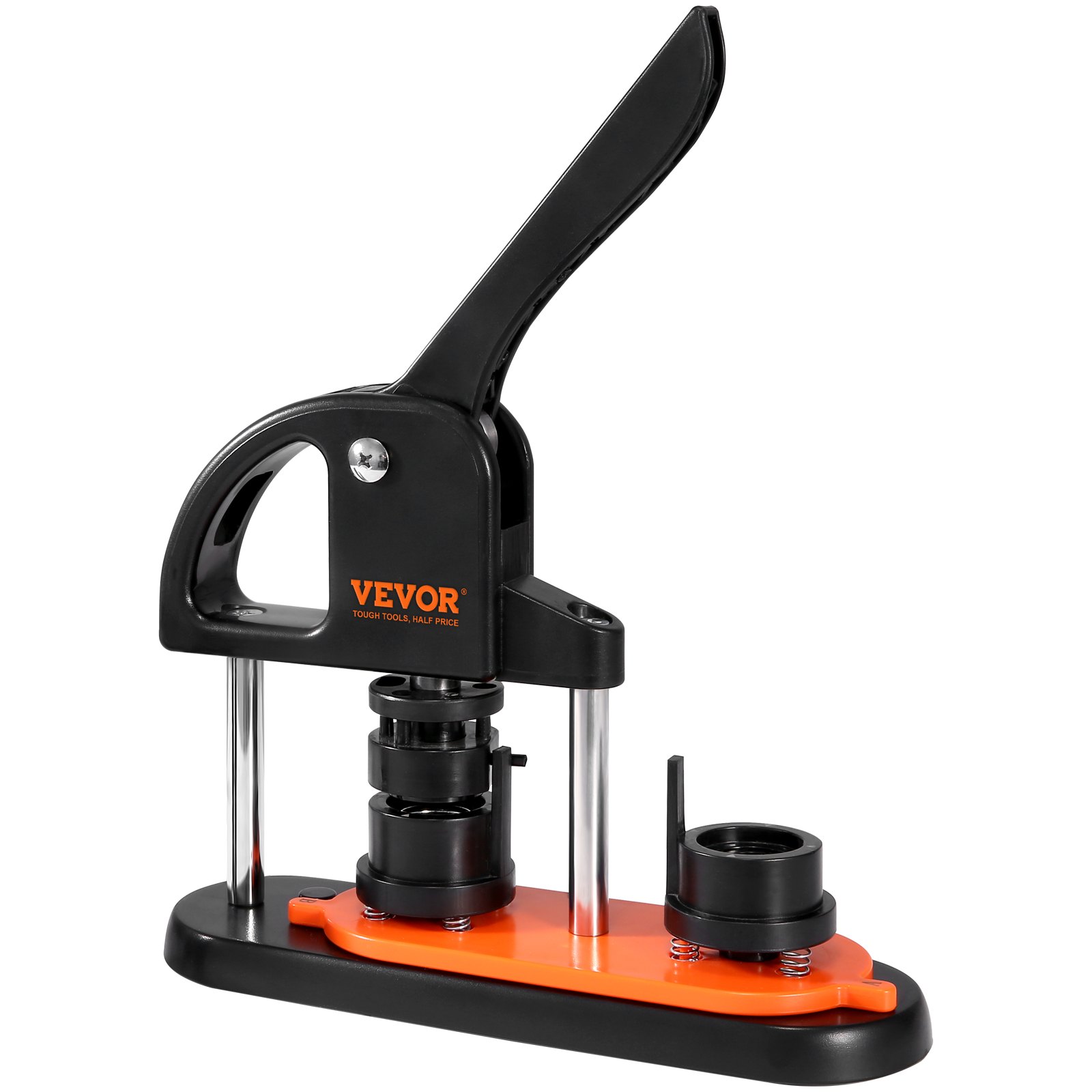 Button Maker Machine, 0.98 Inch/25mm Pin Maker With 500pcs Button Parts, Button Maker With Panda Magic Book, Ergonomic Arc Handle Punch Press Kit, For Children DIY Gifts And Christmas — imagen 1