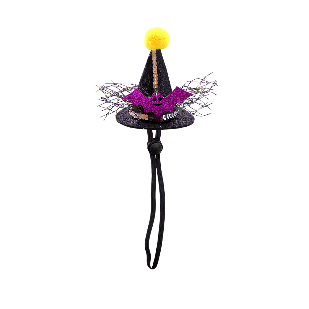 Cute Adjustable Decorations Mini Pet Dog Cat Halloween Hat — image 9