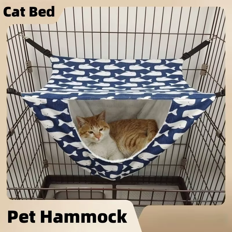 Camas para Gatos Colgantes en Jaula - Productos de Cama para Mascotas Accesorios de Verano — imagen 1
