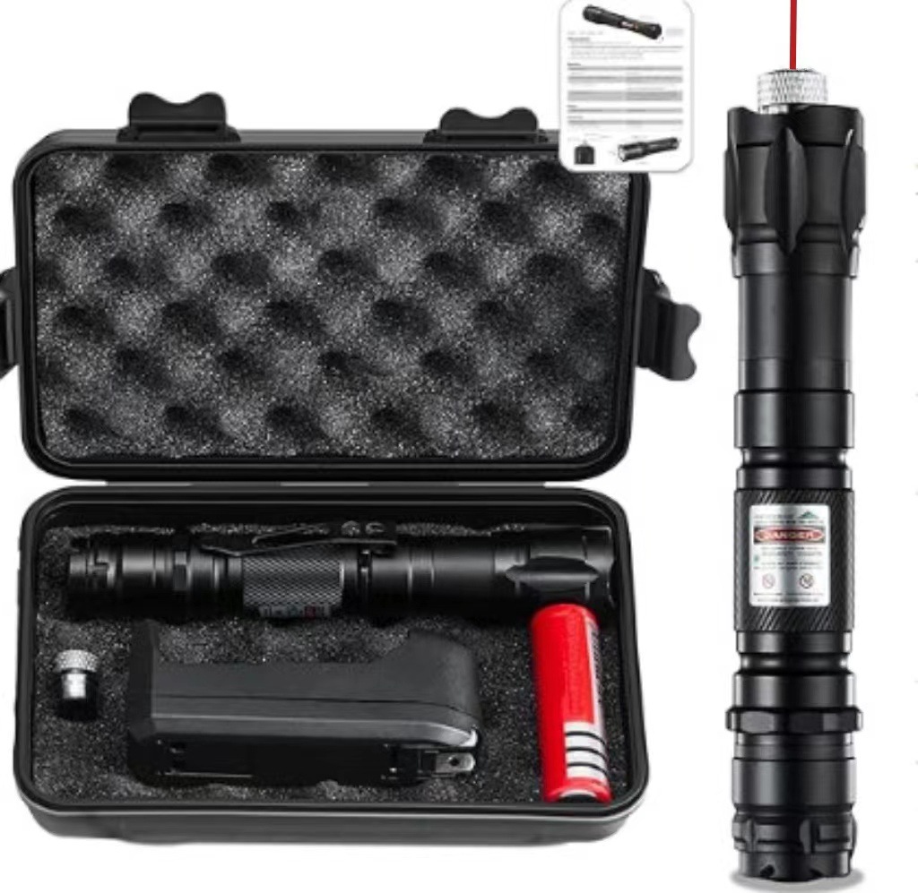 Mini 2-in-1 Portable Green Laser Pointer & LED Training Torch – Interactive Bright Light Pen Toy for Cats and Pets — image 1