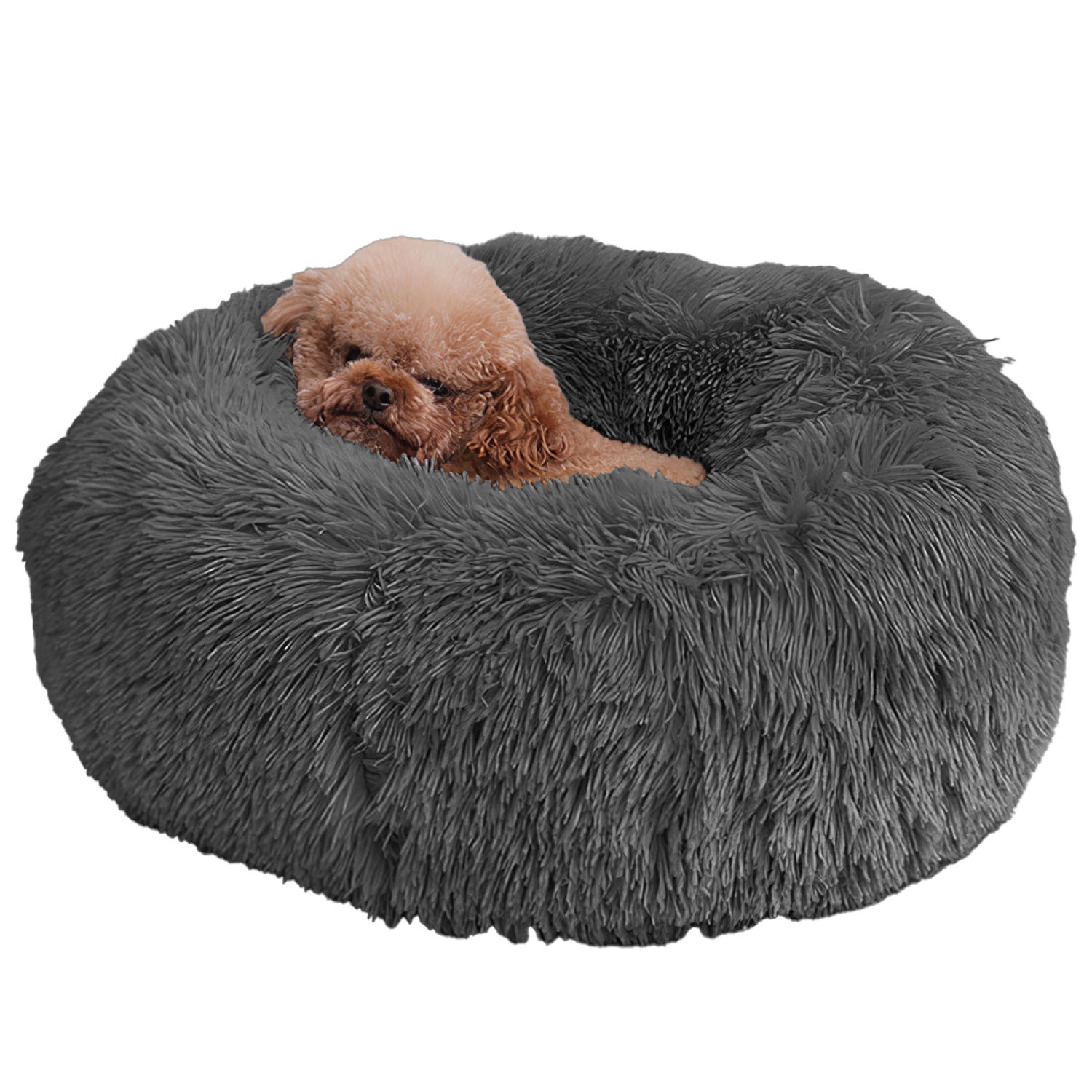 Cama de Pelo Suave para Perros y Gatos, Colchón Cálido Acogedor para Mascotas — imagen 12