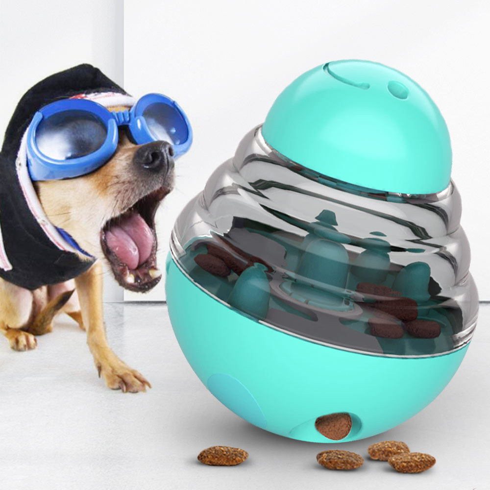 Dog Toy Leaking Food Ball Pet Supplies Tumbler Educational Slow Food Toy Ball — image 2