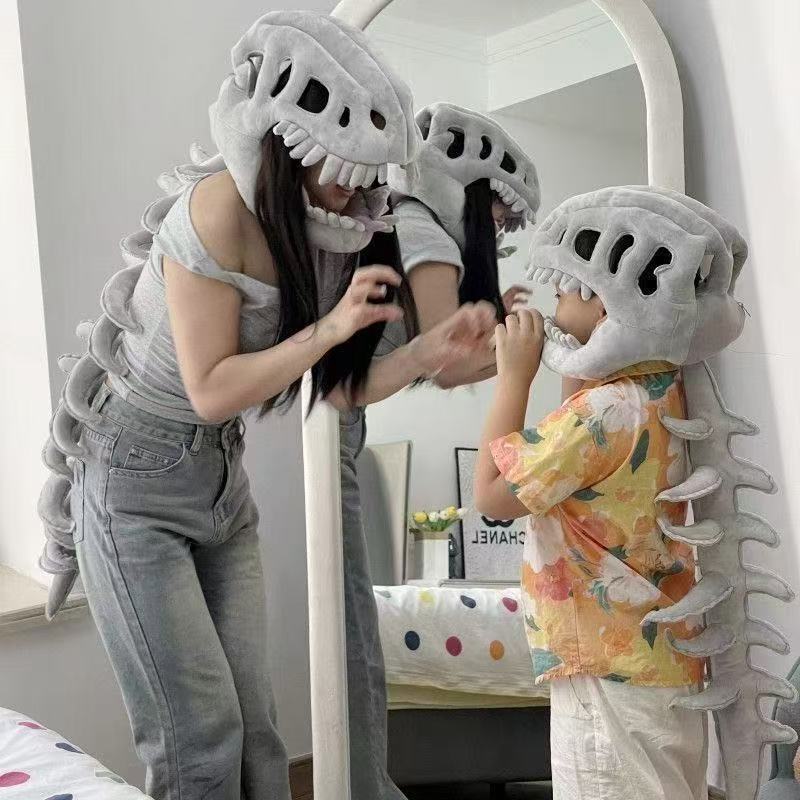 3D Dinosaur Skeleton Toy: Funny & Soft Costume Set for Kids - Unique & Comfortable — image 1