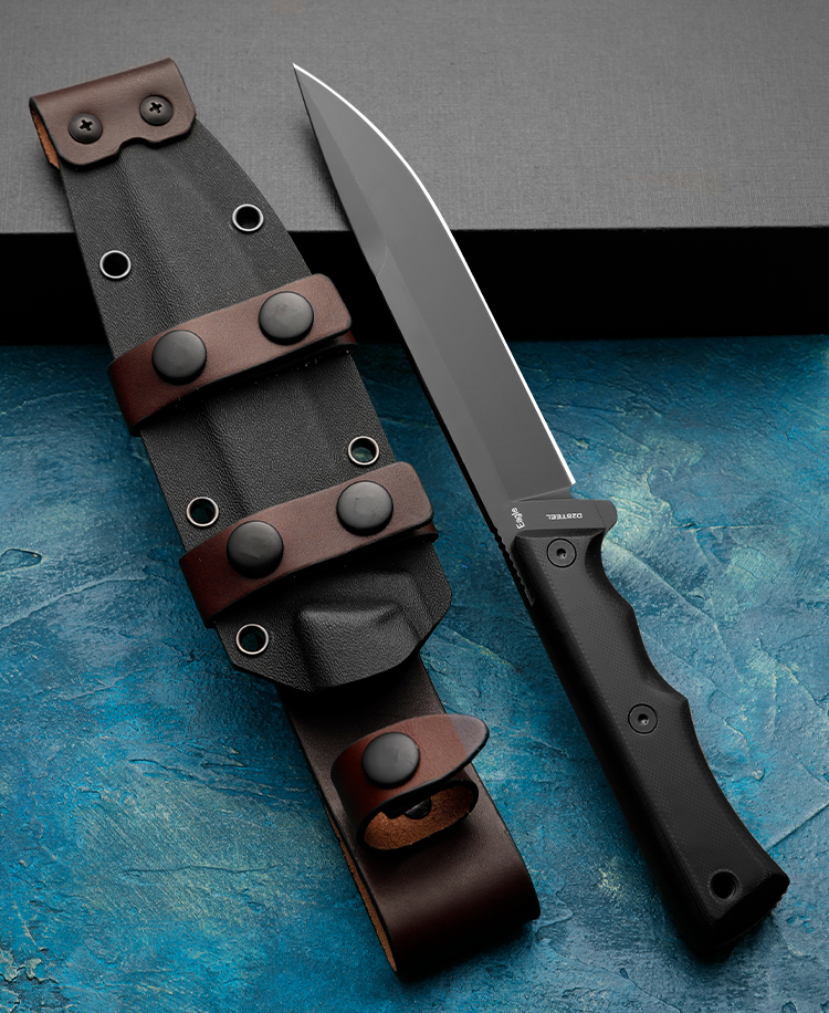 High Hardness Multi-functional One Knife Mountaineering Camping Outdoor Fishing Survival Self-defense Knife — image 2