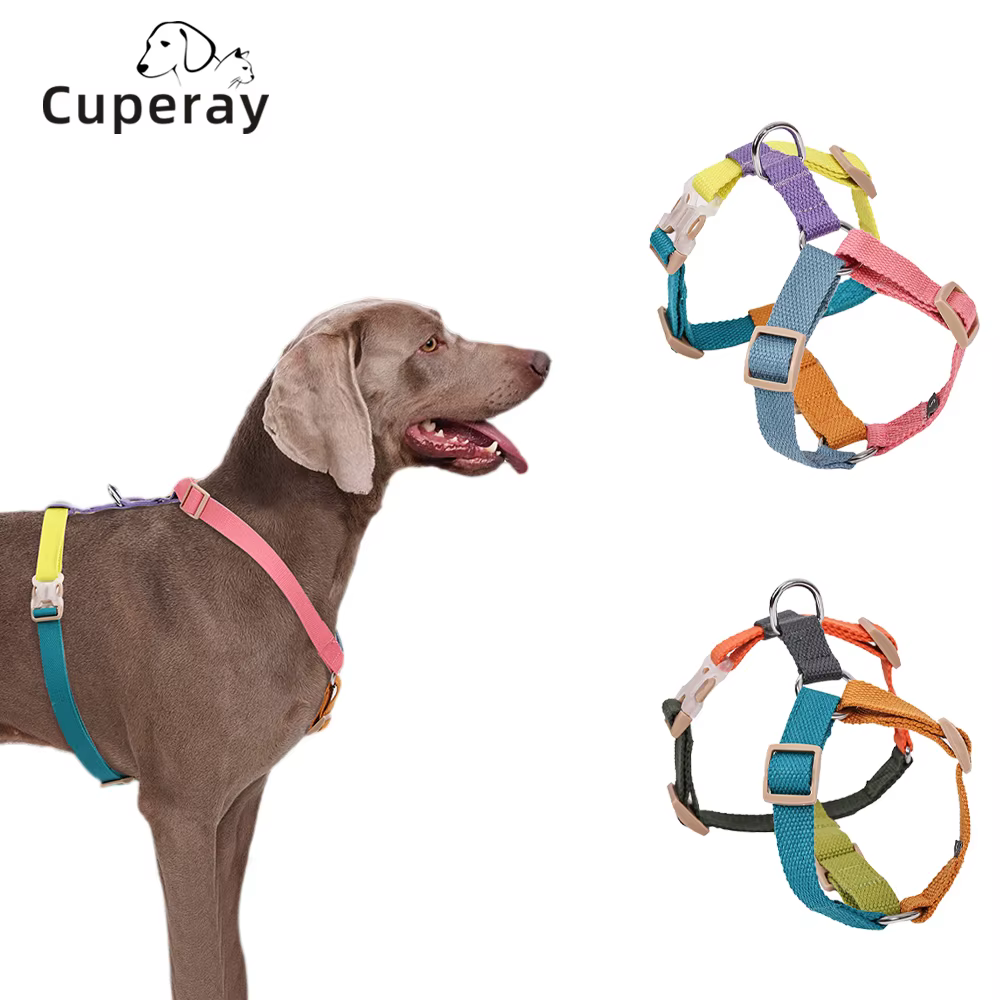 Dog Harness – Easy on And Off, No Choke Dog Walking Dog Harness, adjustable Escape Proof Dog Harness for Small Medium Large Dogs — image 1