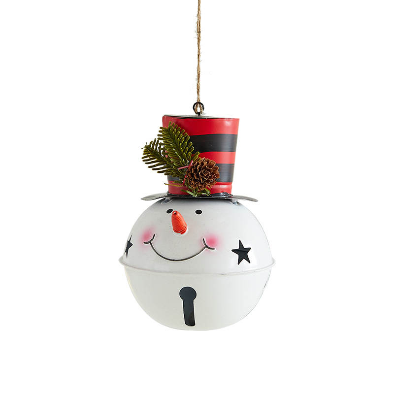 Christmas Tree Iron Reindeer Small Ornament Cute Creative Cartoon Hanging Decoration Scene Decoration — image 6