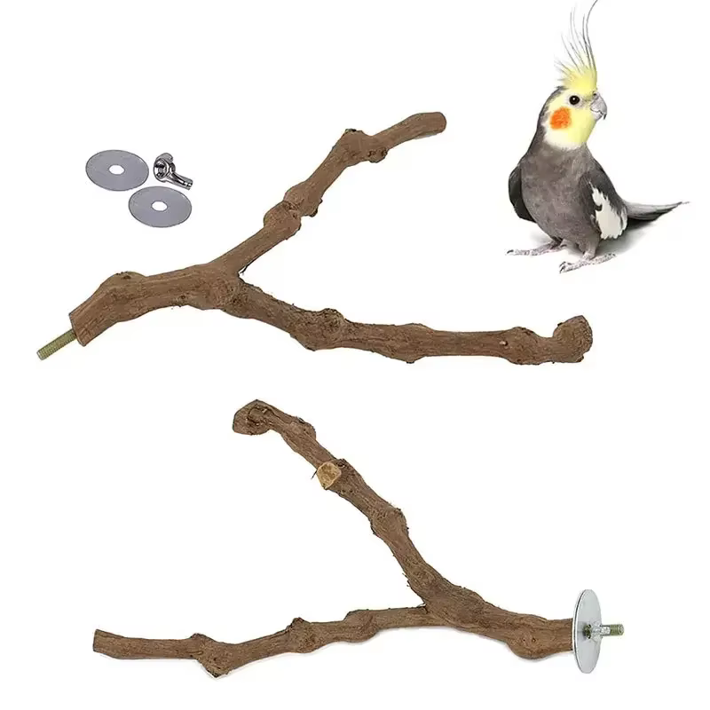 Palo de Estar para Mascotas Madera de Vino Silvestre: Palo de Pájaro para Periquitos y Cacatúas — imagen 5