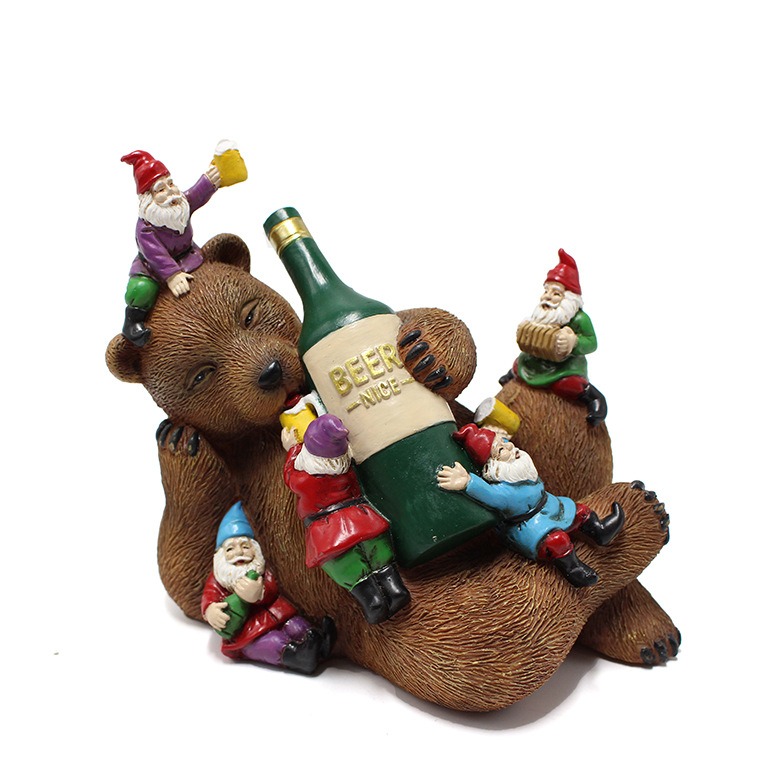 Drunken Bear Resin Crafts Garden and Courtyard Decoration — image 1