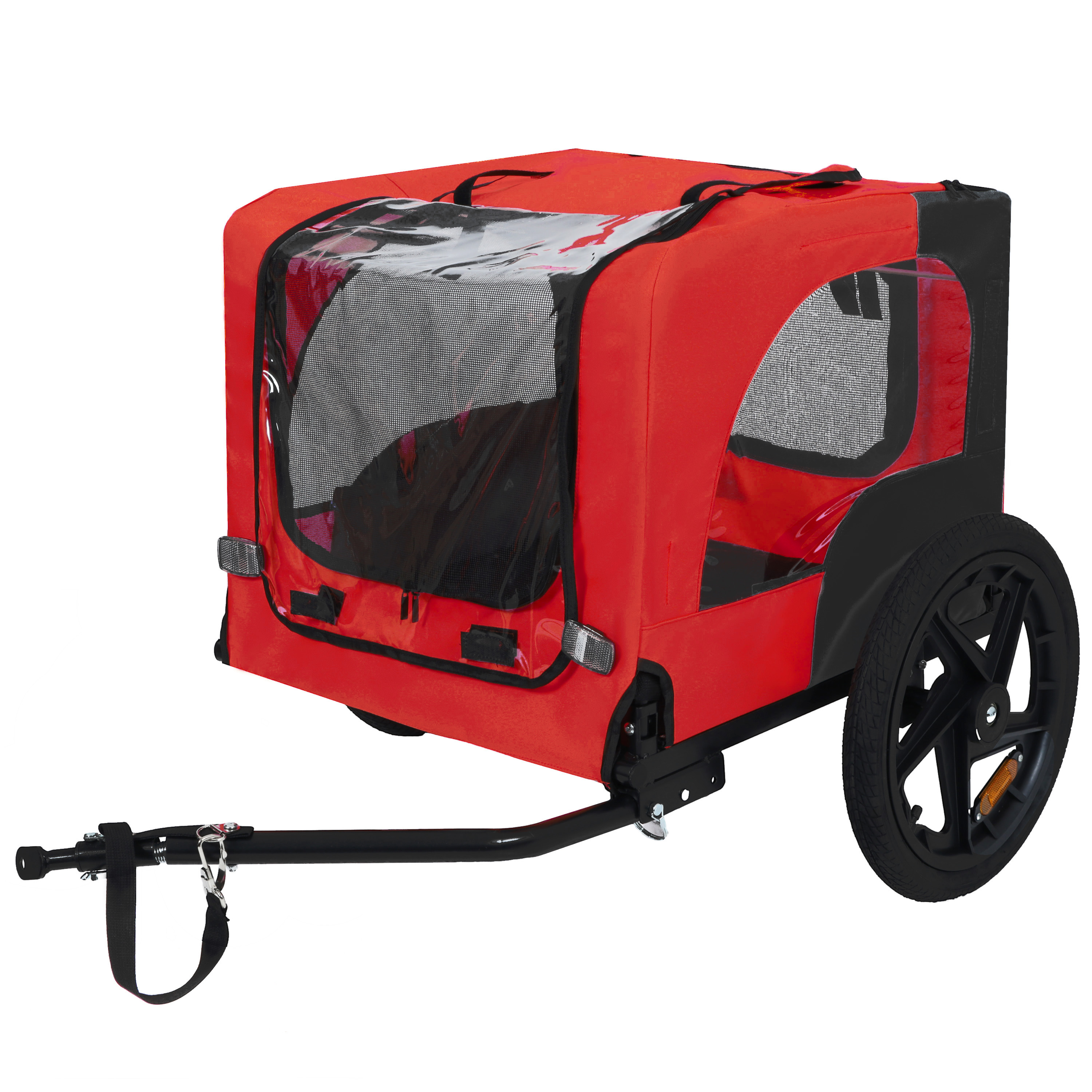Carrito de Perro para Bicicleta, Fácil de Doblar y Rápido de Montar, Ideal para Pequeños y Medianos Animales Domésticos — imagen 1