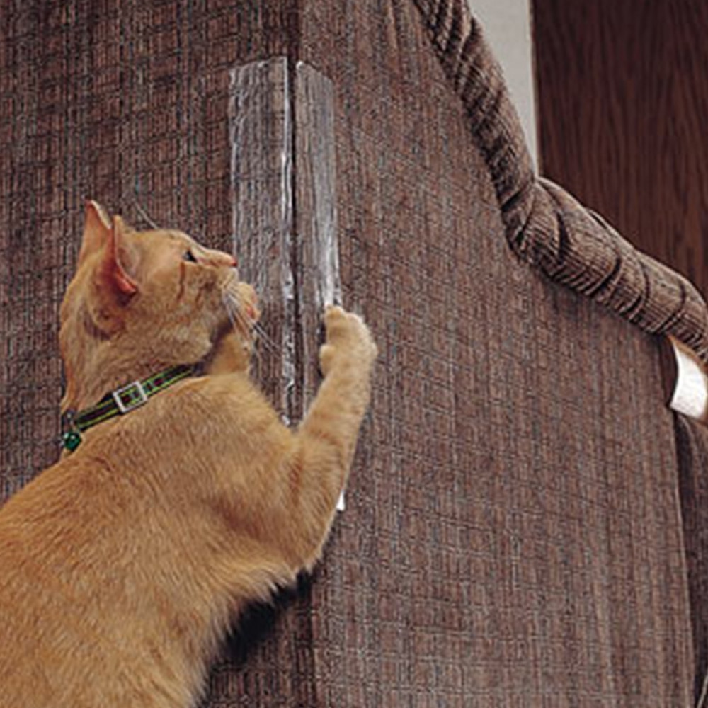 2 Piezas/Set de Protectores Antirrasguños para Gatos, Flexibles, para Rascadores, Muebles y Sofás, Almohadillas Protectoras para el Cuidado de las Garras de Gatitos — imagen 3