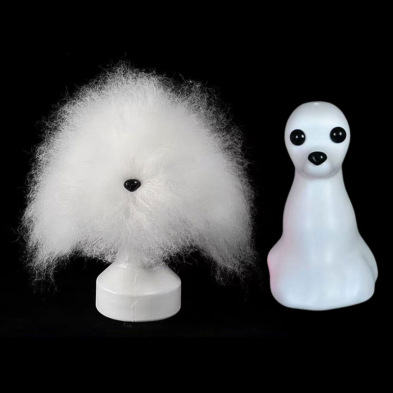 Cabeza de Entrenamiento para Pelo Canino Profesional | Modelo de Practica para Estudiantes de Estética Animal y Cuidado del Pelaje — imagen 11