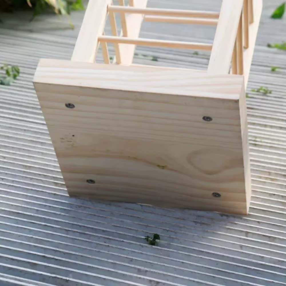 Caja de Alimento para Conejos en Madera Práctica con Accesorios Desmontables para Cunicultura y Criadors de Pichones — imagen 2