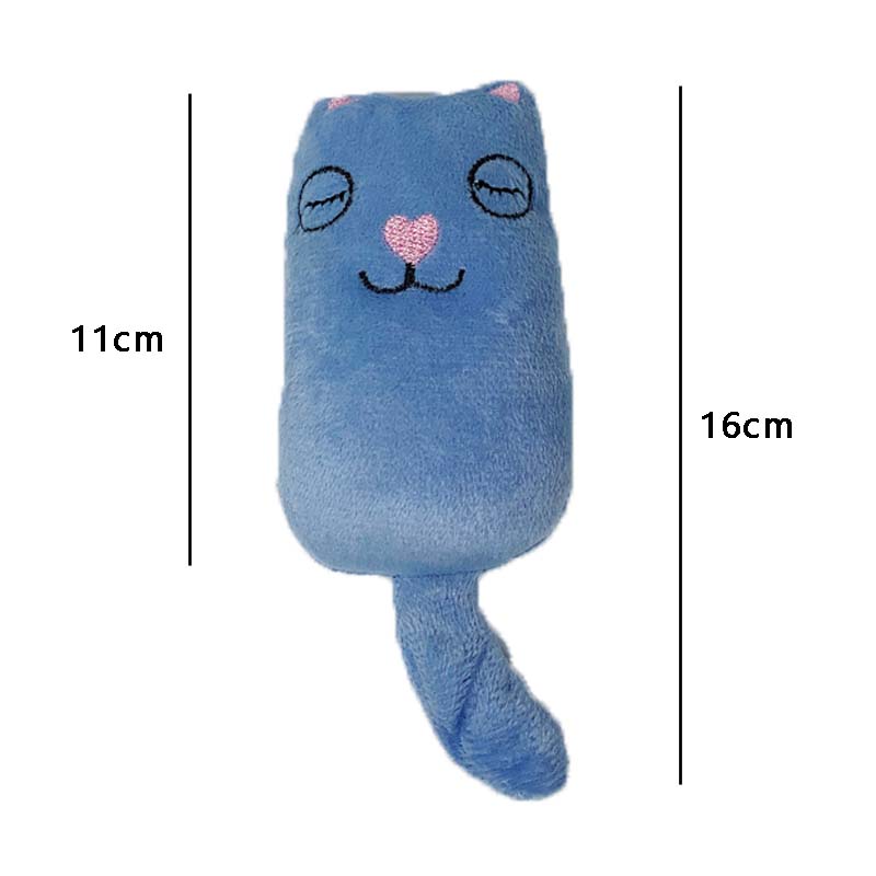 Juguetes de Pepino para Gatos que Mastican, Interactivos y Divertidos, Juguetes de Peluche con Garras y Sonido para Gatas y Kitten — imagen 18