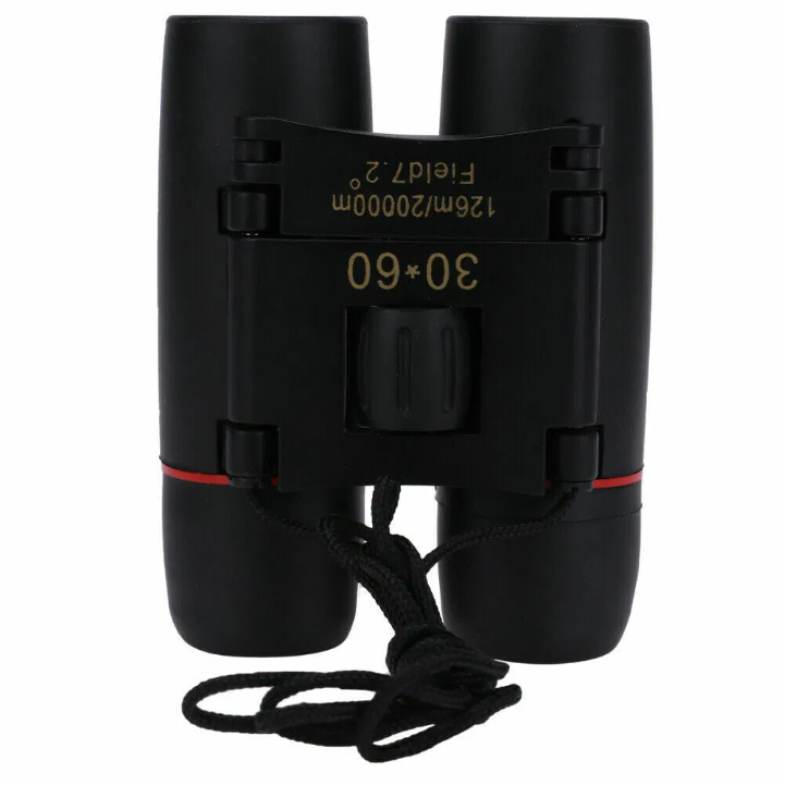 Binoculares 30x60 con Zoom, para Exteriores y Viajes, Telescopio Plegable Compacto, para Caza, Día y Noche — imagen 5