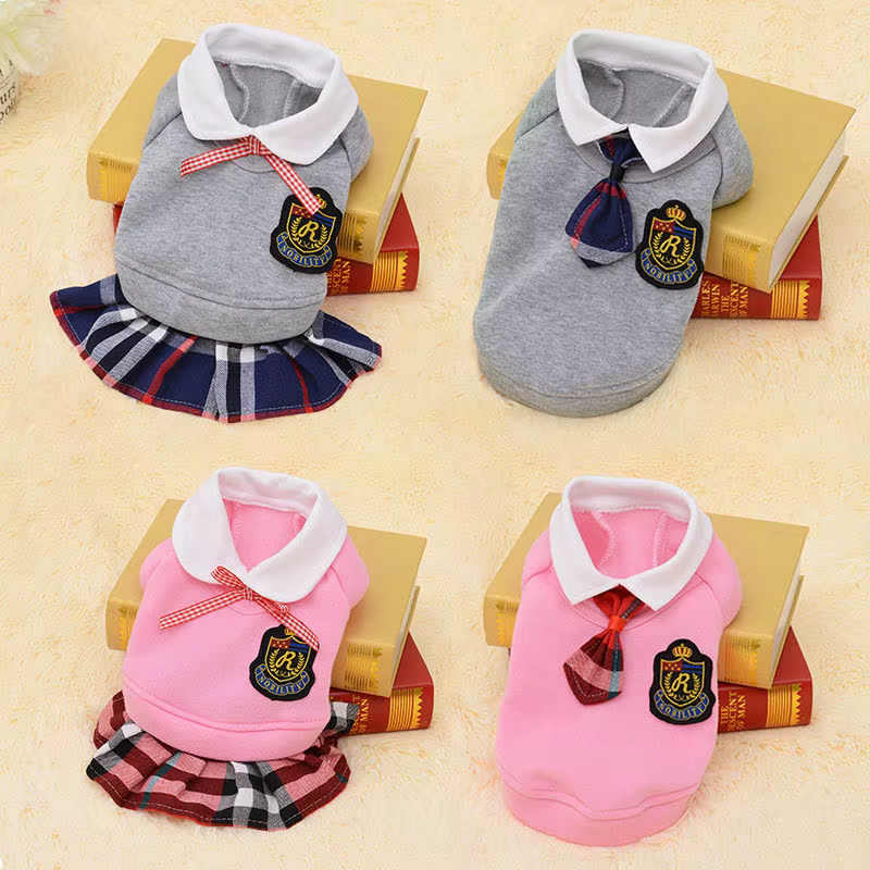 Ropa de Vestimenta para Perros - Conjunto de Uniforme para Canes Pequeños y Medianos, Disfraz para Chihuahuas y Puppies — imagen 1
