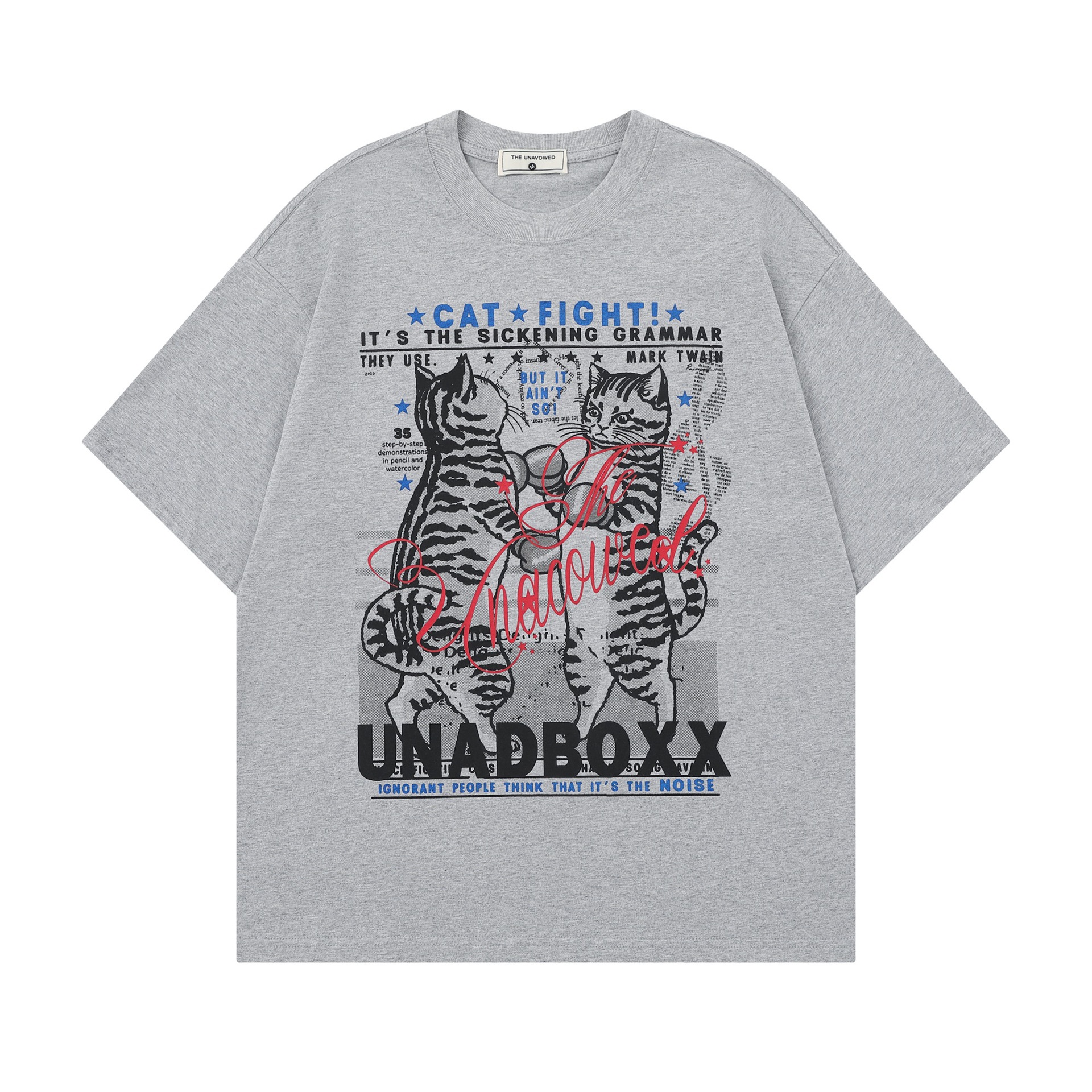 Boxing Cat Printed Short Sleeve — image 8