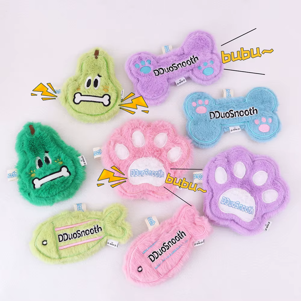Pet Sound Toys, Fun Plush Sound-making Toy Set, Dog Biting And Entertaining Interactive Tooth-grinding — image 2
