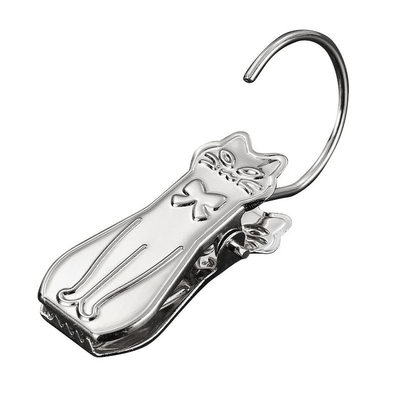 Cat Shaped Curtain Clips with Large Hooks Window Tie Back Holders — image 5