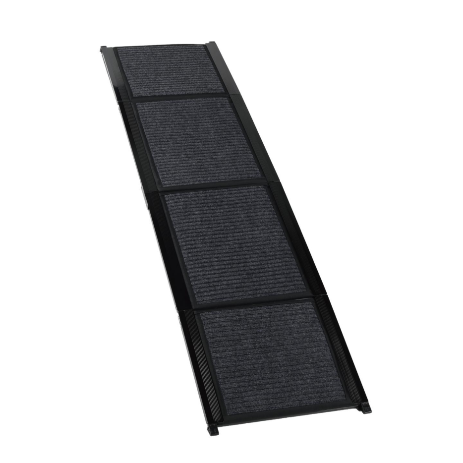Paso para Perros de Auto 65"x17,2" - Rampas Portátiles para Cámaras y Vehículos con Superficie Antideslizante para Perros Medianos y Grandes hasta 250 lbs — imagen 6