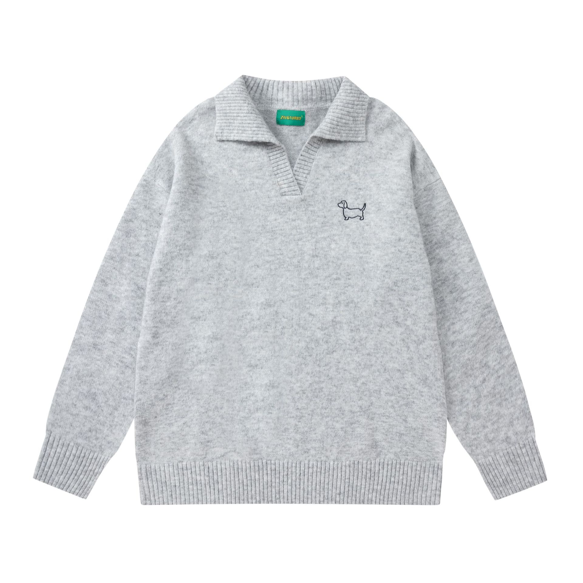 Sausage dog embroidered sweater — image 7
