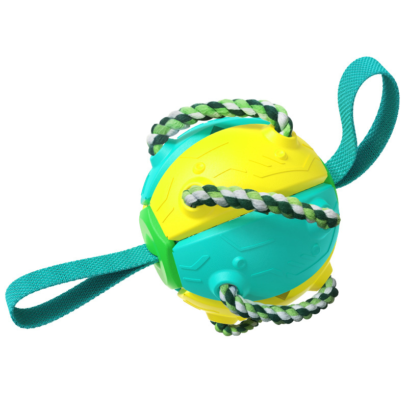 Pet Supplies Throwing Frisbee Outdoor Training Interactive Frisbee Football Dog Toy — image 6