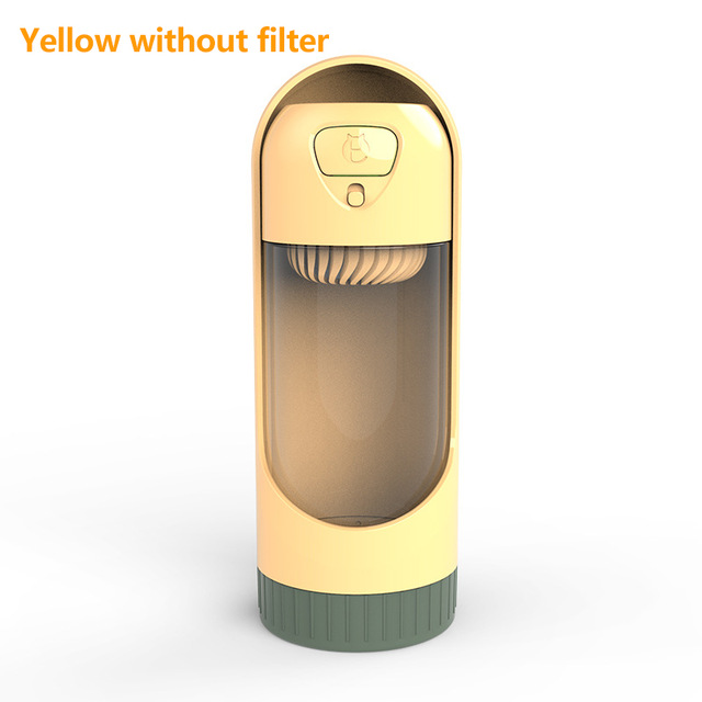 Portable Pet Dog Water Bottle Drinking Bowls For Small Large Dogs Feeding Water Dispenser Cat Activated Carbon Filter Bowl — image 17