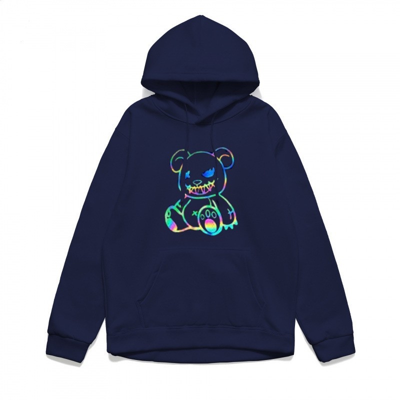 Bear Hoodie Street Trendy Brand Hooded Sweatshirt Casual Loose Fit — image 16
