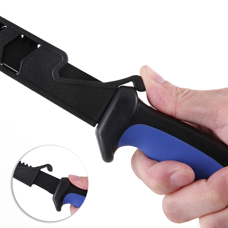 Stainless Steel Back Tooth Phosphorus Fishing Knife Cover — image 1