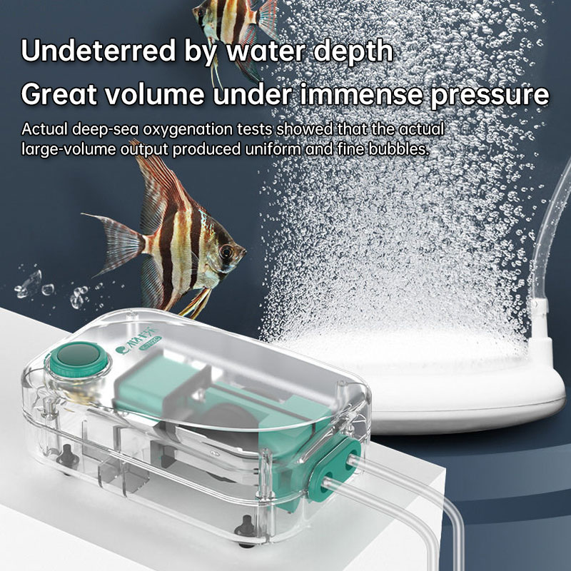 Super Quiet Aquarium Air Pump, Ultra-Low Noise Silent Operation with Adjustable High-Power Bubbler for Fish Tanks — image 11