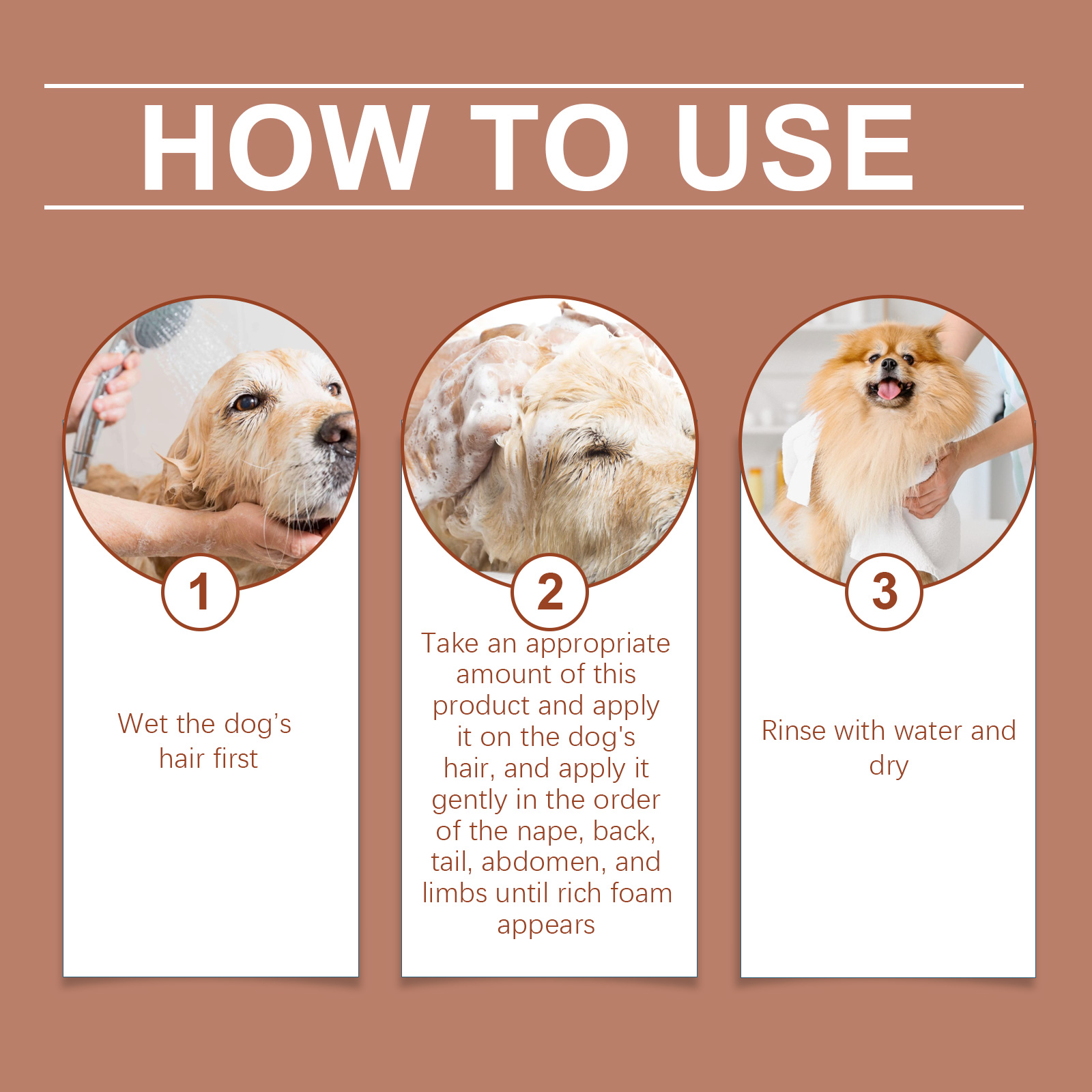 Shampoo For Dogs Gentle Cleansing Shampoo For Dog Hair Moist, Smooth And Tangle-Free — image 8